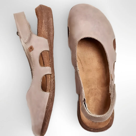 Crystal | Cutout Slingback Flats