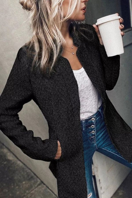 Marilyn | Tweed Long Coat
