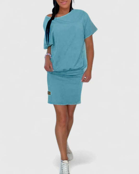 Rhonda | Bodycon Mini Dress with Cutout Shoulder