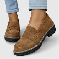 April | Business Casual Platform Penny Loafers