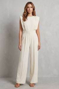Brenda | Sleeveless Wide-Leg Jumpsuit