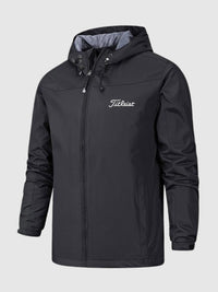 Charles | Waterproof Hooded Rain Jacket With Adjustable Drawstring