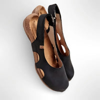 Crystal | Cutout Slingback Flats