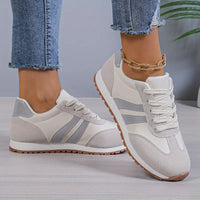 Debra | Lace-Up Colorblock Sneakers