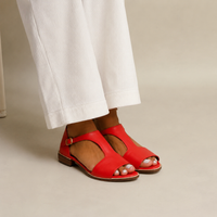 Heather | Open Toe Buckle Strap Sandals