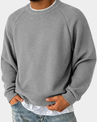 James | Relaxed Crewneck Knit Sweater