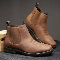 Jason | Classic Leather Chelsea Boots