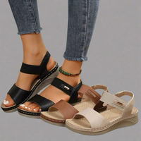 Julie | Wedge Ankle Strap Sandals