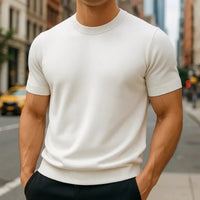 Kenneth | Fitted Crew Neck T Shirt