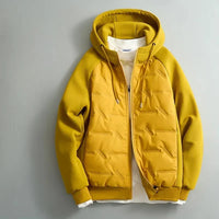 Men's Quilted Hooded Jacket