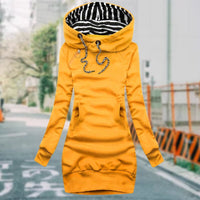 Michelle | Long Sleeve Hooded Sweater Dress