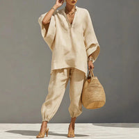 Nancy | Linen Chic Design Matching Set