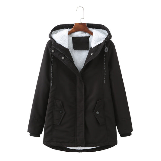 Nicole | Sherpa Lined Hooded Parka