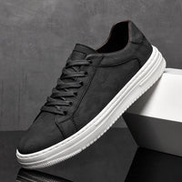 Peter | Textured Leather Sneakers