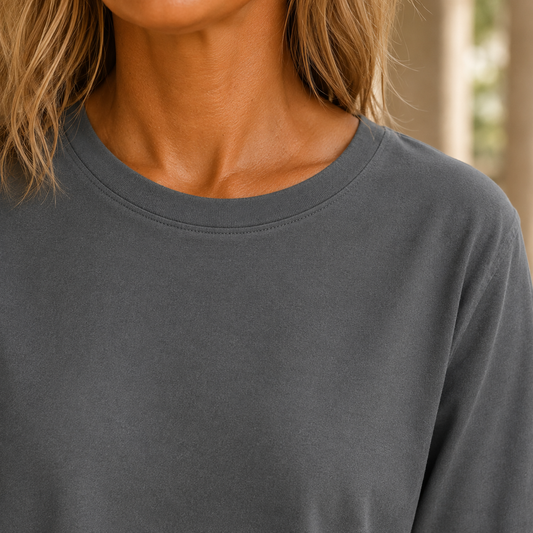 Rhonda | Relaxed Crew Neck Half Sleeve T Shirt