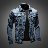 Robert | Classic Button-Front Denim Jacket