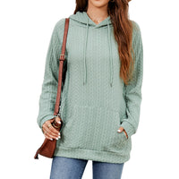 Ruth | Cable Knit Longline Hoodie