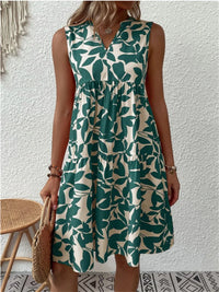 Sandy | Sleeveless Floral Midi Sundress