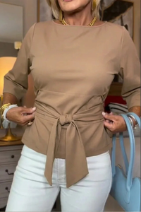 Sharon | Tie Waist Top