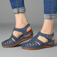 Shirley | Comfortable Wedge Sandals with Cutout Design