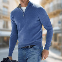 Walter | Quarter Zip Knit Sweater