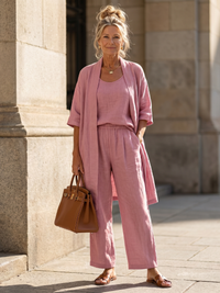 Wanda | Relaxed Sleeveless Linen Tank Top