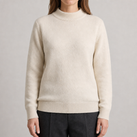 Women's Mock-Neck Knit Sweater